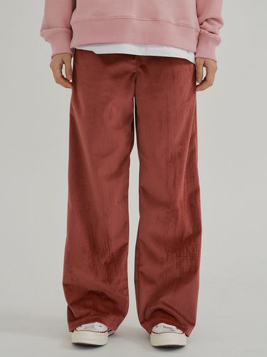 KACK Wide Ribbed String Pant (Rose) - REORG - Modalova