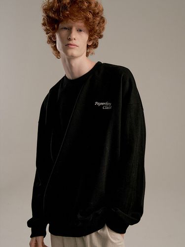 COLLECTION SWEATSHIRT BLACK - PaperBoy - Modalova