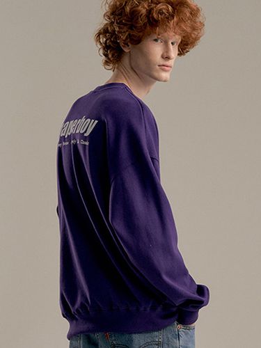 COLLECTION SWEATSHIRT PURPLE - PaperBoy - Modalova