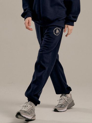 Cosy Circle Sweatpants_Navy - PaperBoy - Modalova