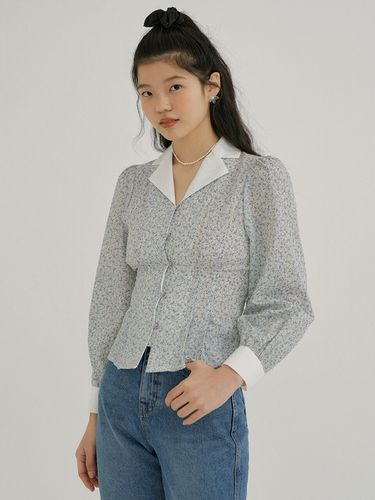 KACK Floral Pattern Collar Blouse () - REORG - Modalova