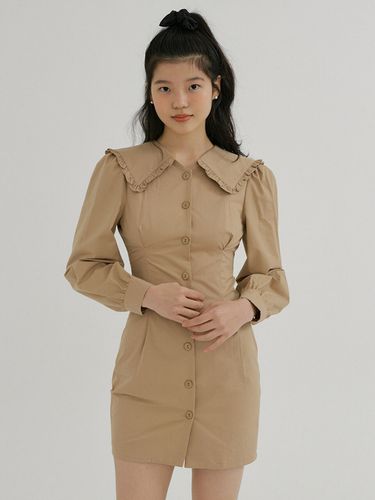 KACK Sailor Collar Dress (Beige) - REORG - Modalova