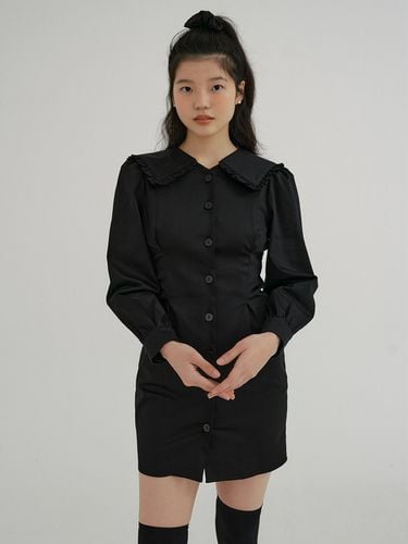 KACK Sailor Collar Dress (Black) - REORG - Modalova