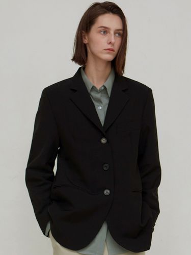 Essential Single Blazer (Black) - NICK&NICOLE - Modalova