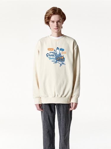 GHOST SWEATSHIRT CREAM - RADINEO - Modalova