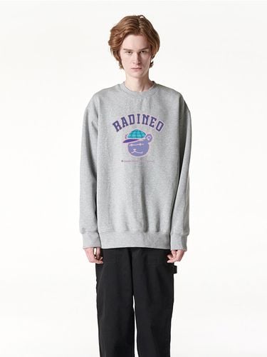 PURPLE BEAR SWEATSHIRT GREY - RADINEO - Modalova