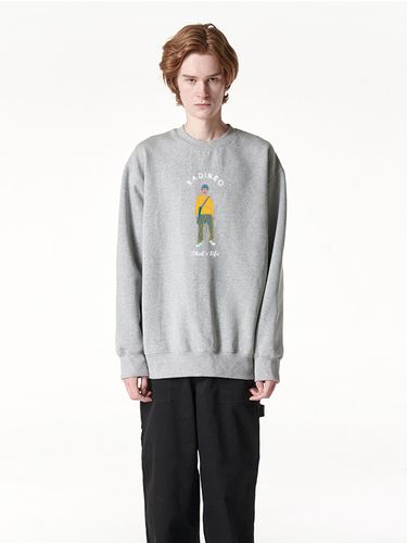 LIFE SWEATSHIRT GREY - RADINEO - Modalova