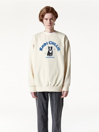 BLACK COLLIE SWEATSHIRT CREAM - RADINEO - Modalova