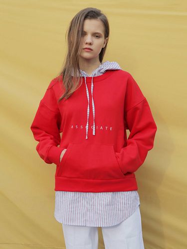 Unisex Associate Shirt Hoodie (Red) - SPERONE - Modalova