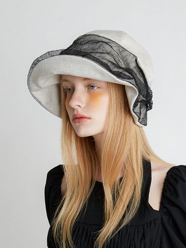 Chiffon Lily Hat - Brown Hat - Modalova