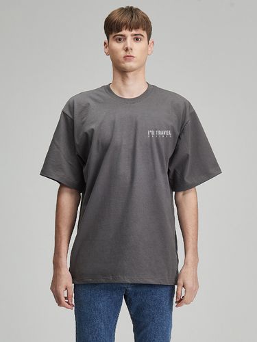 TRAVELER GREY SHORT SLEEVED T SHIRT - RADINEO - Modalova