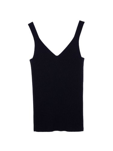 Sleeveless Knit Top (Navy) - JOY GRYSON - Modalova