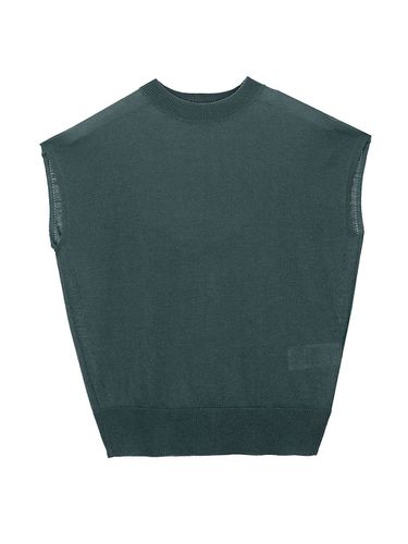 Short Sleeve Knit Top (Soft Green) - JOY GRYSON - Modalova