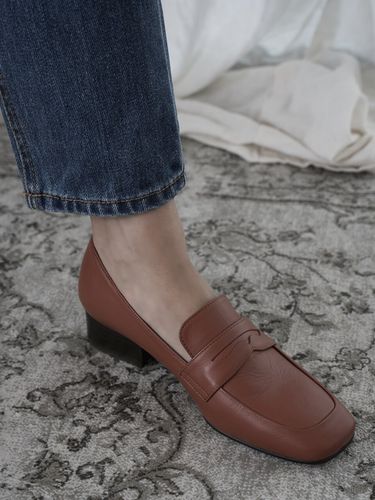 Classic Square Jane Loafers - Brick - jeu d`art - Modalova