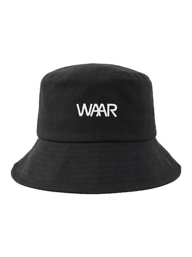 C002 LOGO BUCKET HAT BLACK - WAAR FOR MEN - Modalova