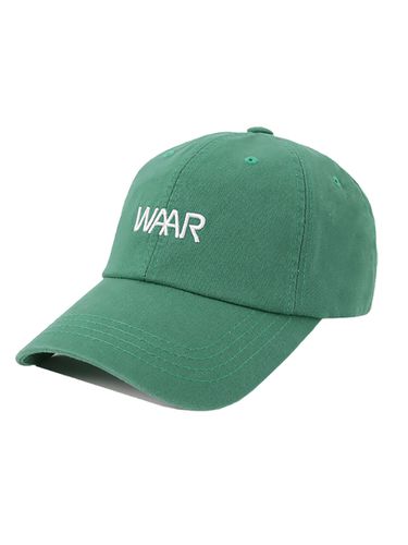 C001 SMALL LOGO BALL CAP GREEN - WAAR FOR MEN - Modalova