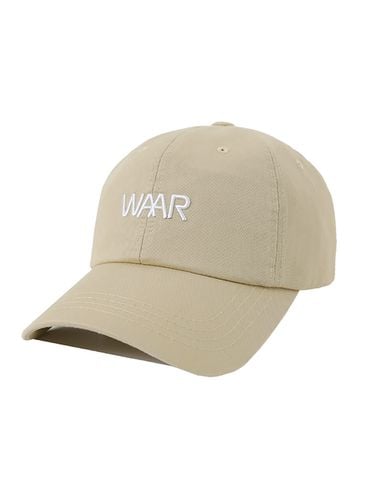 C001 SMALL LOGO BALL CAP BEIGE - WAAR FOR MEN - Modalova