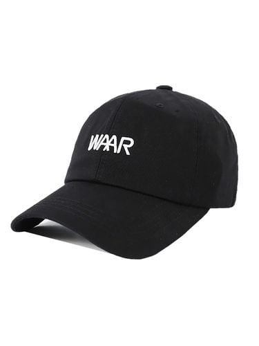 C001 SMALL LOGO BALL CAP BLACK - WAAR FOR MEN - Modalova