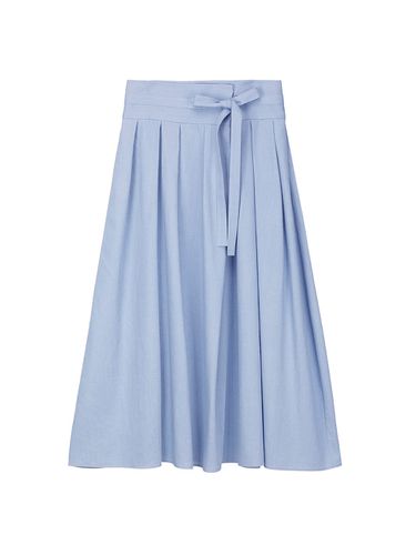 Pin Tuck Flared Long Skirt () - JOY GRYSON - Modalova