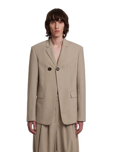 Double Breasted Blazer Beige - Trunk Project - Modalova