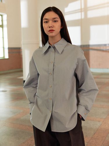 TWS Back Flapped Basic Shirt_2 Colors - MOHAN - Modalova