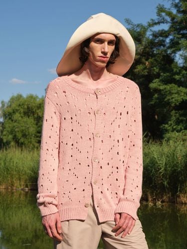 Destroyed Cardigan Pink - Trunk Project - Modalova