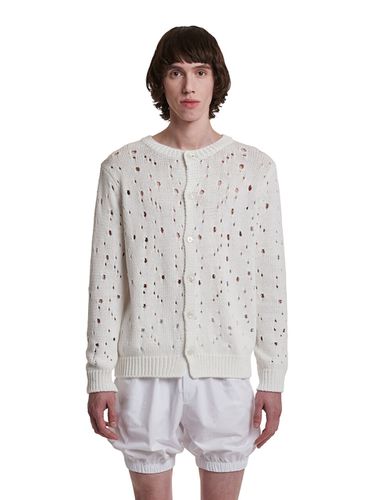 Destroyed Cardigan White - Trunk Project - Modalova