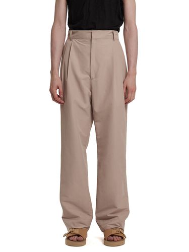 Wide Fit Trousers Beige - Trunk Project - Modalova