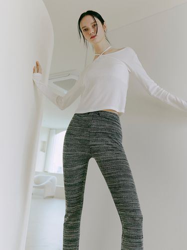 Slim Boots Cut Banding Pants () - ETMON - Modalova