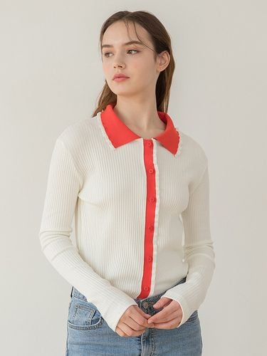 Frill Rib Knit - clet - Modalova