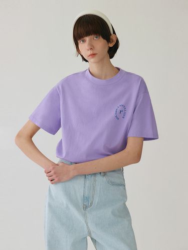 Rola Small Logo T-shirt (Lavender) - ROLAROLA - Modalova