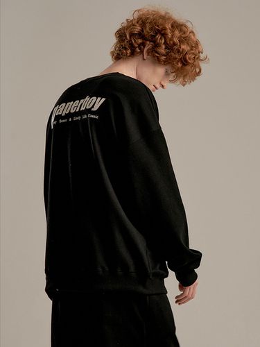 Insline Sweatshirt _ Black - PaperBoy - Modalova