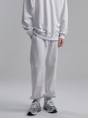 Insline Sweatpants _ White Melange - PaperBoy - Modalova