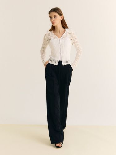 Two-Tuck Wide Pants_Black - CITYBREEZE - Modalova