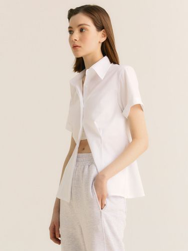 Collar Short-Sleeved Line Shirt - CITYBREEZE - Modalova