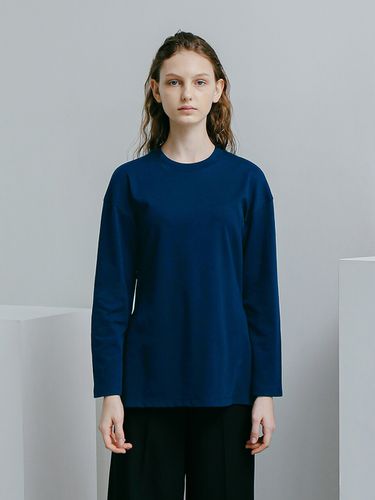 Side Vent Long Sleeve [Navy] - SPERONE - Modalova