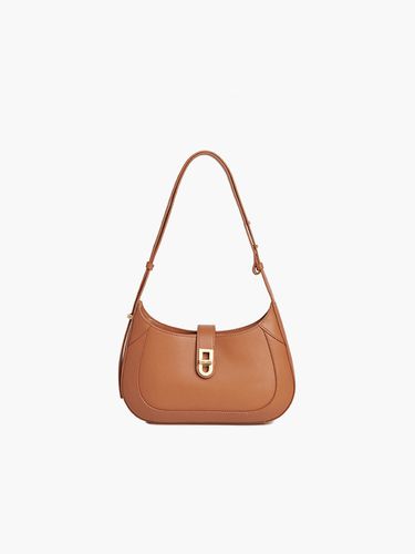 Boni Ruseller Shoulder Bag - Brown (OPFH011B) - ELEGANCE PARIS - Modalova