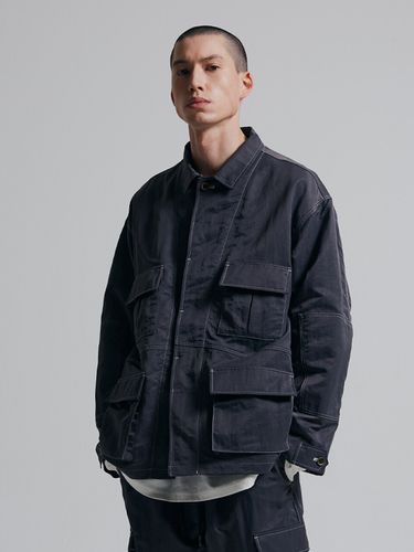 Heavy Nylon Jacket _ Grey - HAVEOFFDUTY - Modalova