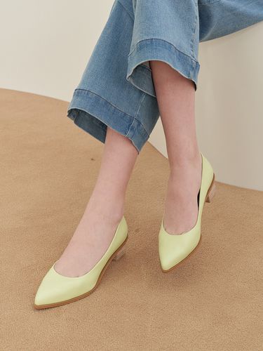 Wood Pumps - Light Green - KERRIJADE - Modalova