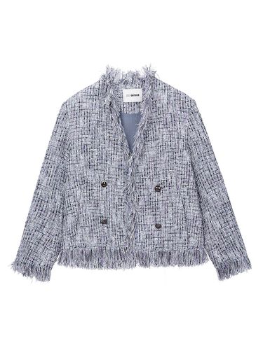 Fringe Tweed Jacket () - JOY GRYSON - Modalova