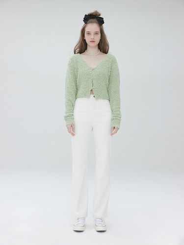 Boucle Knit Cardigan 002 - MUDIDI - Modalova