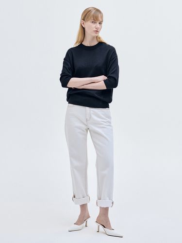 New Basic Sweater (Black) - NILBY P - Modalova