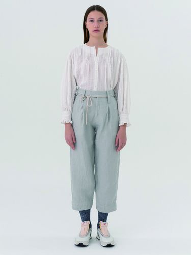 Via Ted Linen Pants - VIA PLAIN - Modalova