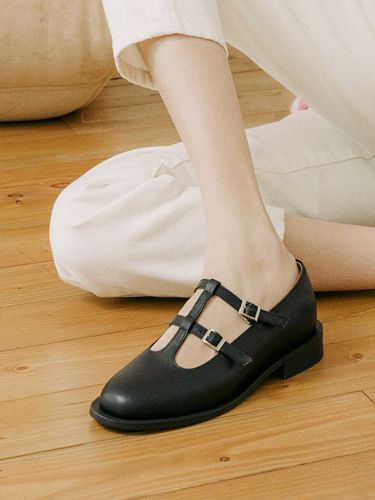 T Strap Loafer_Black - NONETHELESS - Modalova