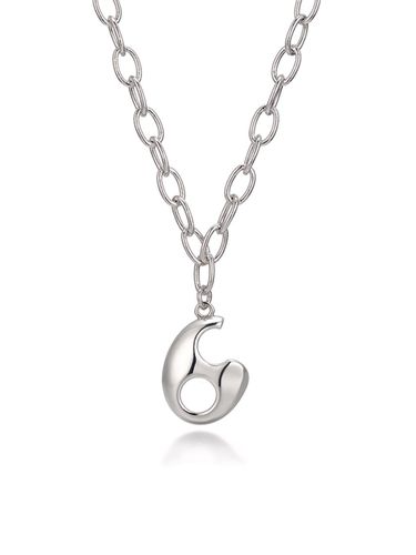 Moumou Chain Necklace - Silver - Le masque - Modalova