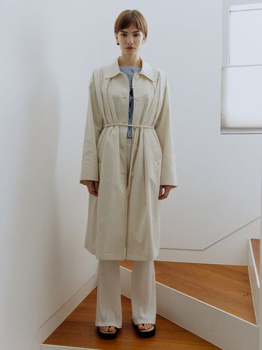 Numer Cotton Trench Coat - OSTKAKA - Modalova