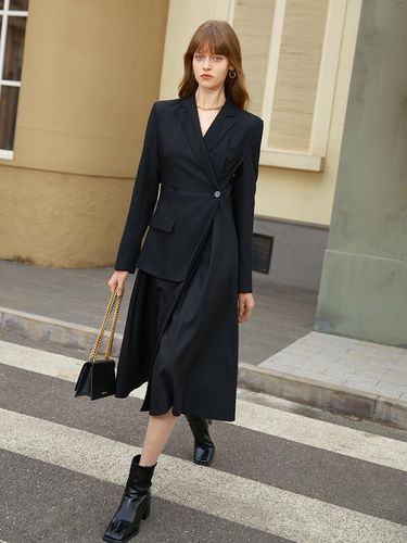 YY Niche Double Breasted Coat - yyiam - Modalova