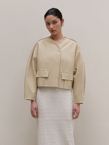 TWS Out Line Volume Jacket _ 2 Colors - MOHAN - Modalova