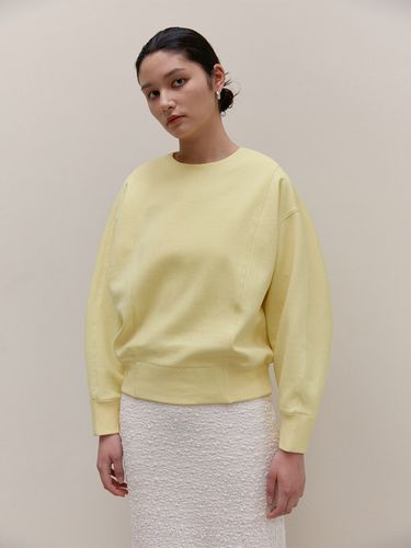 TWS Line Volume Sweatshirt _ 3 Colors - MOHAN - Modalova