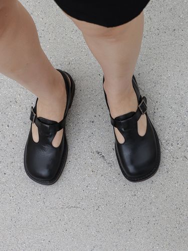 Two-way Backopen Maryjane Loafer_Black - MOL:pin - Modalova